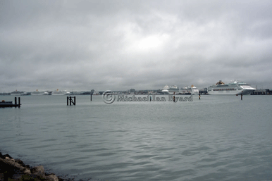 P and O Cruise Ship Panorama